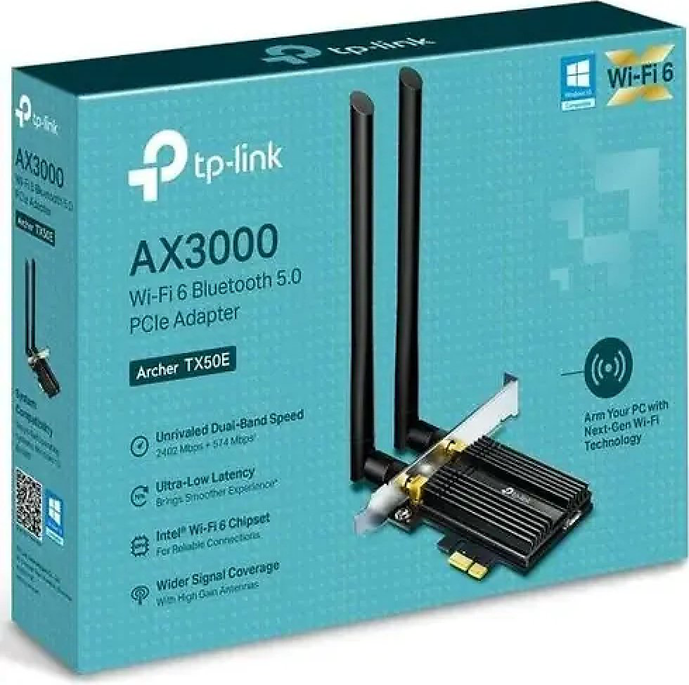 Wi-Fi адаптер TP-LINK Tp-Link Archer TX50E купить,NaN