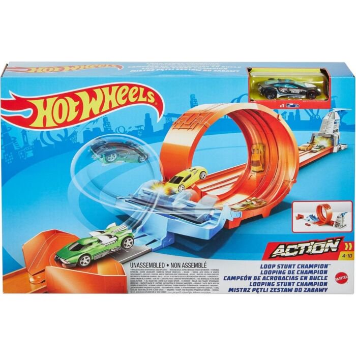 Игровой набор Hot Wheels Action Чемпион по трюкам в петле