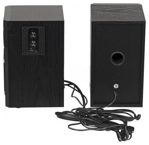 Компьютерные колонки SVEN SPS-619 черный-золотистый
