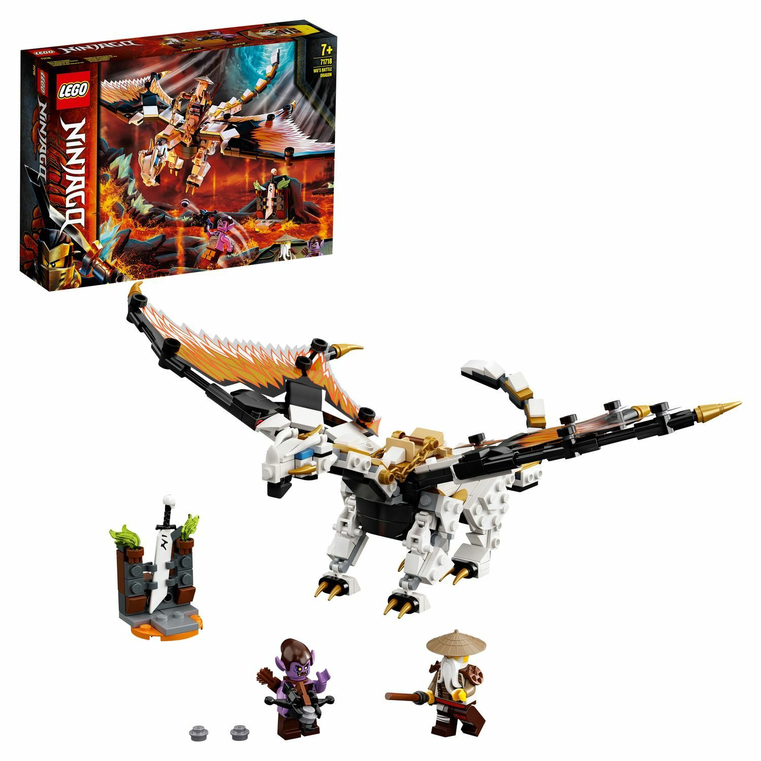 Конструктор Lego Ninjago Боевой дракон Мастера Ву 71718 купить,NaN