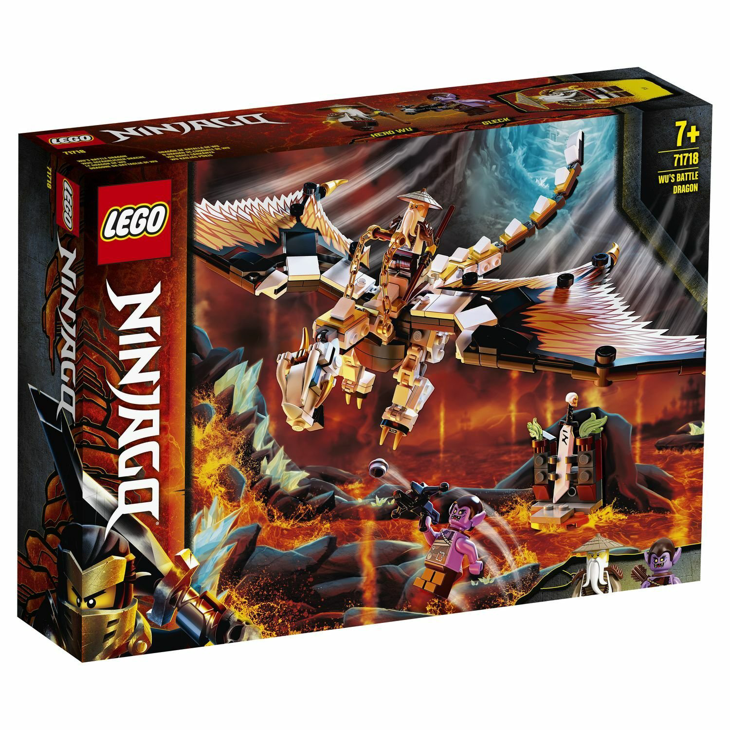 Конструктор Lego Ninjago Боевой дракон Мастера Ву 71718 купить,NaN