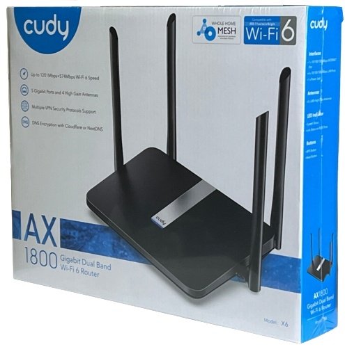 Маршрутизатор Cudy X6 купить,NaN