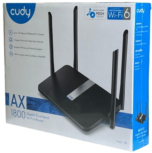 Маршрутизатор Cudy X6 купить,NaN