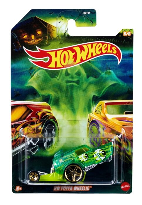Машинка Hot Wheels Basic Halloween-HW Poppa Wheelie DXT91/GJV98 купить,NaN