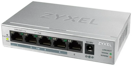 ZyXEL GS1005HP-EU0101F серебристый