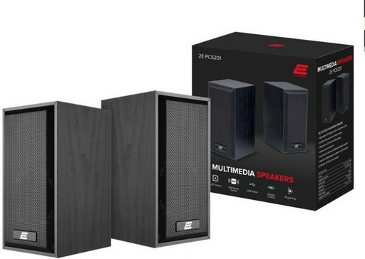 Компьютерные колонки 2E PCS201 черный