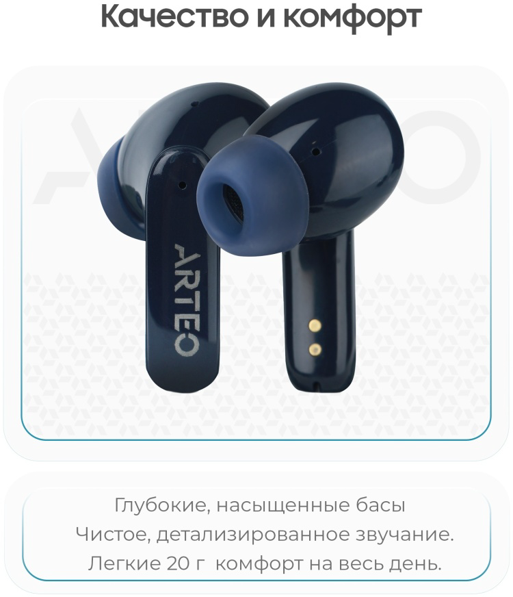 Наушники Arteo NeoSound PRO Blue купить,NaN