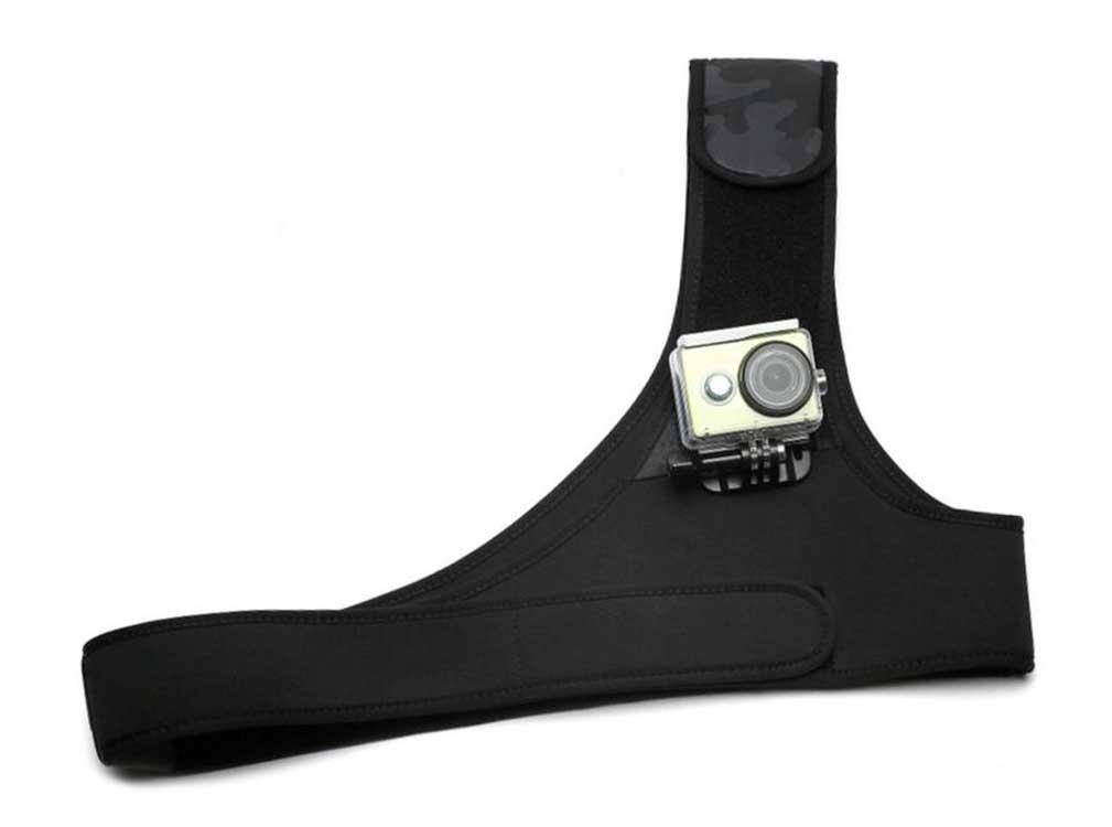 Крепление Xiaomi Chest Holder for Yi Sport Camera на грудь черное купить,NaN