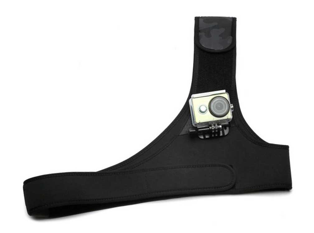 Крепление Xiaomi Chest Holder for Yi Sport Camera на грудь черное купить,NaN
