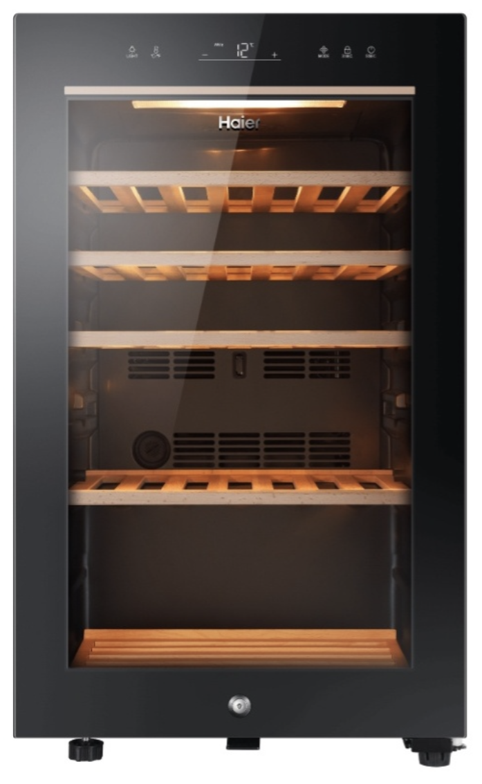Винный шкаф Haier FWC49GA черный купить,NaN
