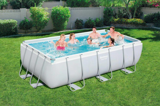 Бассейн каркасный Bestway Power Steel Frame 56441  6478л купить,NaN