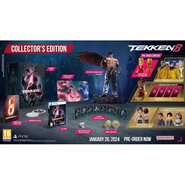 Игра для PS5 Tekken 8 Collector's Edition купить,NaN