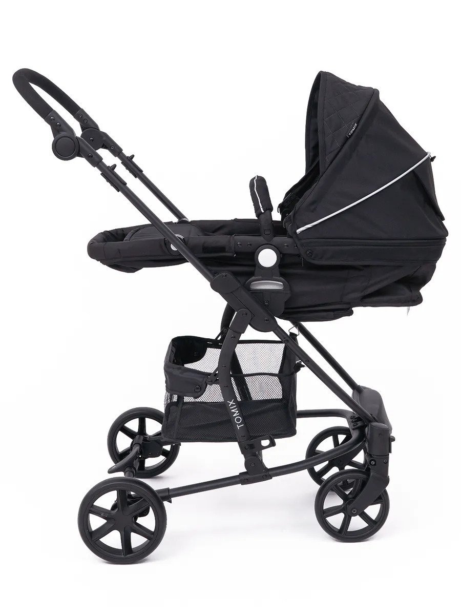 Коляска трансформер Tomix 3в1 Bloom Black купить,NaN