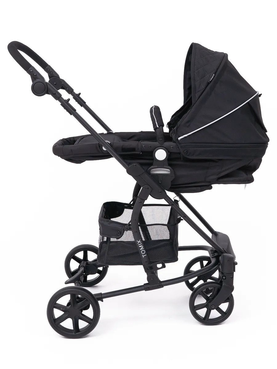 Коляска трансформер Tomix 3в1 Bloom Black купить,NaN