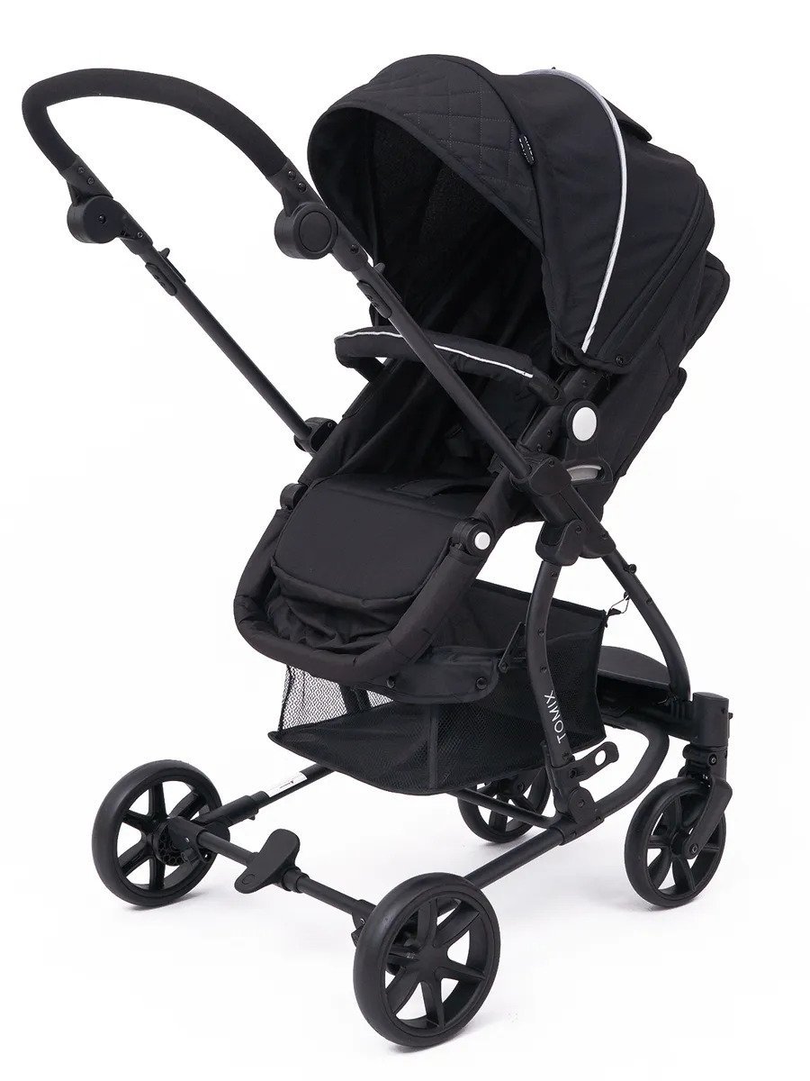Коляска трансформер Tomix 3в1 Bloom Black купить,NaN