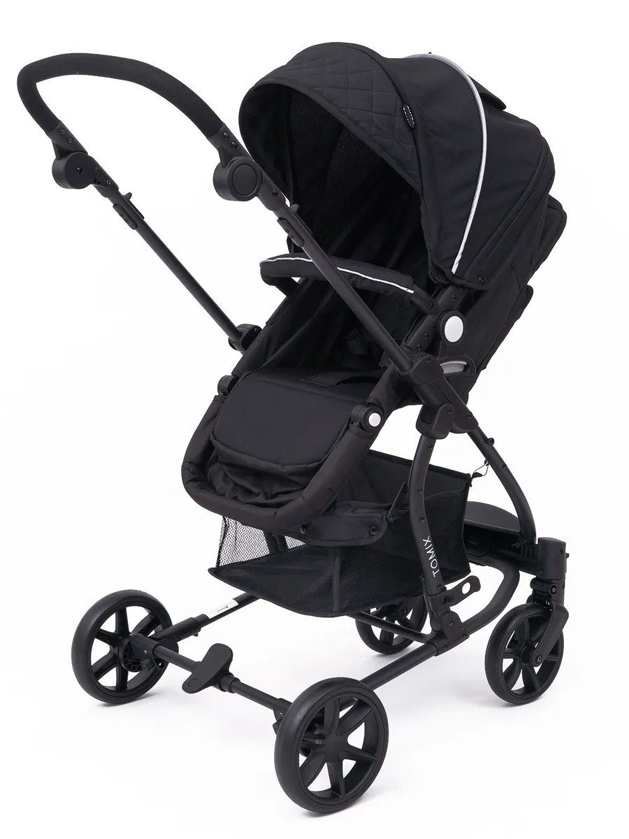 Коляска трансформер Tomix 3в1 Bloom Black купить,NaN
