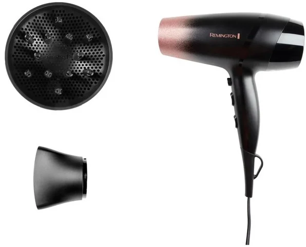 Фен Remington D5305 черно-розовый - ForteMarket Фен Remington D5305 черно-розовый купить,0