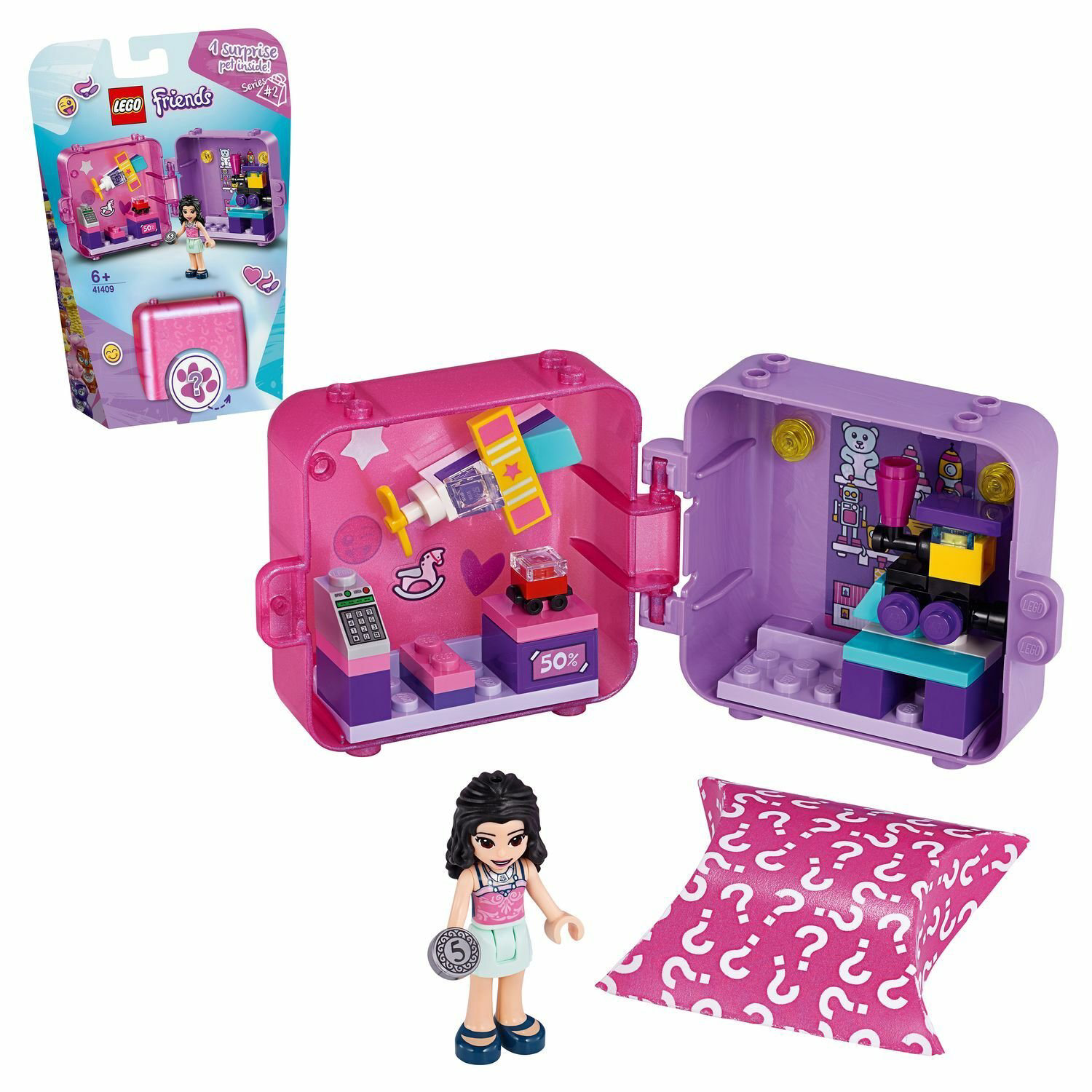 Конструктор Lego Игровая шкатулка Покупки Эммы Friends 41409 купить,NaN