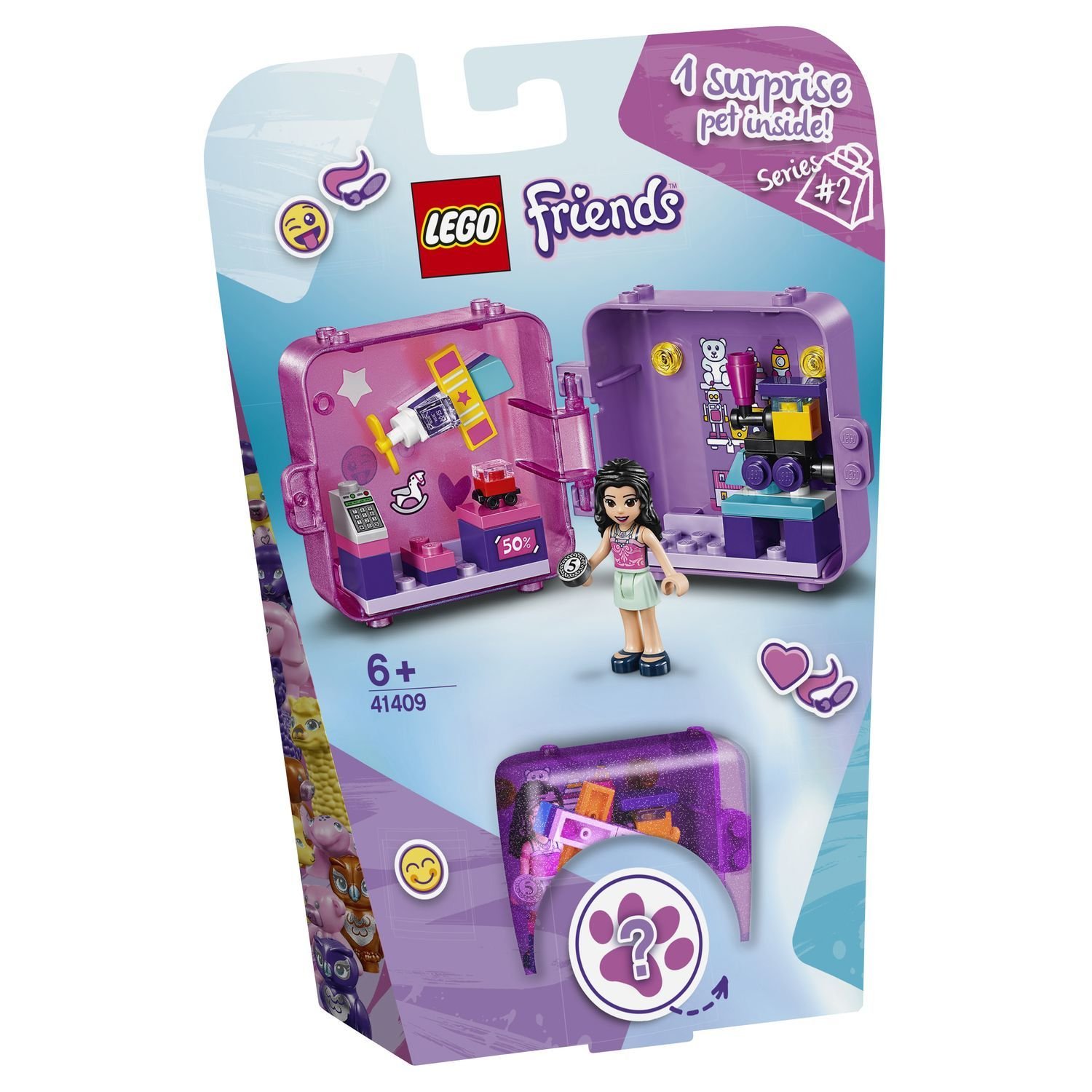 Конструктор Lego Игровая шкатулка Покупки Эммы Friends 41409 купить,NaN