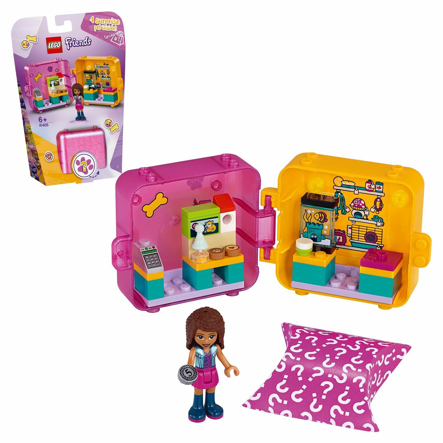 Конструктор Lego Игровая шкатулка Покупки Андреа Friends 41405 купить,NaN