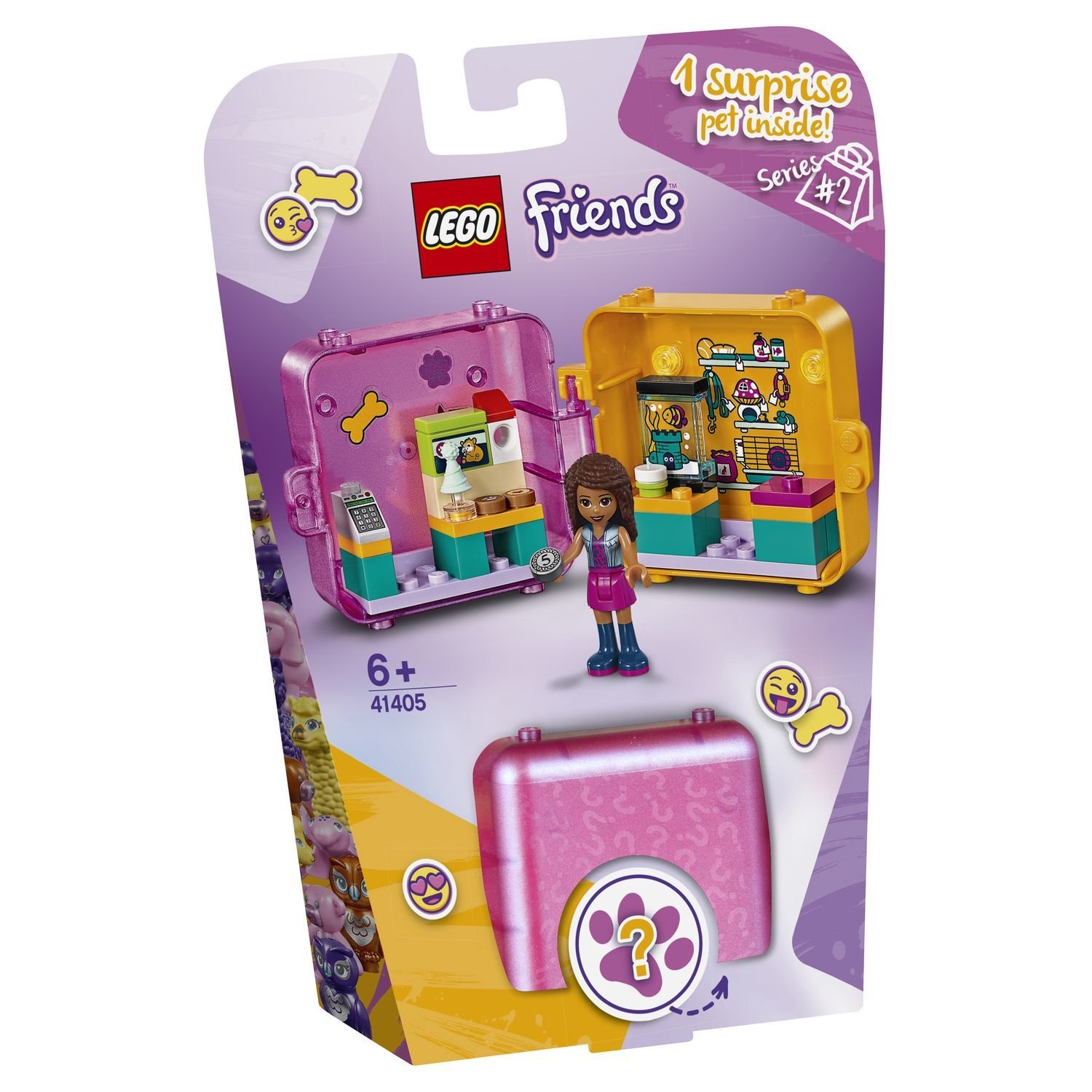 Конструктор Lego Игровая шкатулка Покупки Андреа Friends 41405 купить,NaN