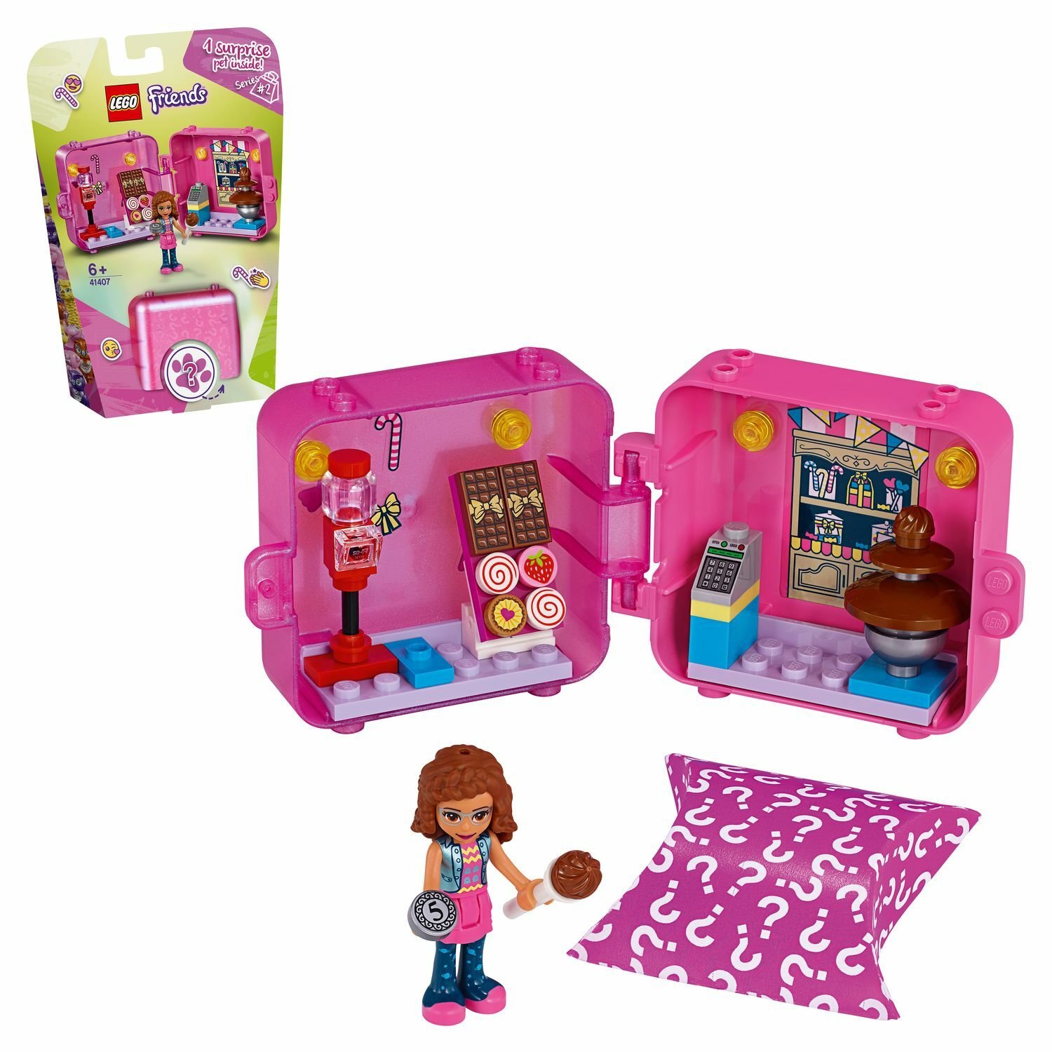 Конструктор Lego Игровая шкатулка Покупки Оливии Friends 41407 купить,NaN
