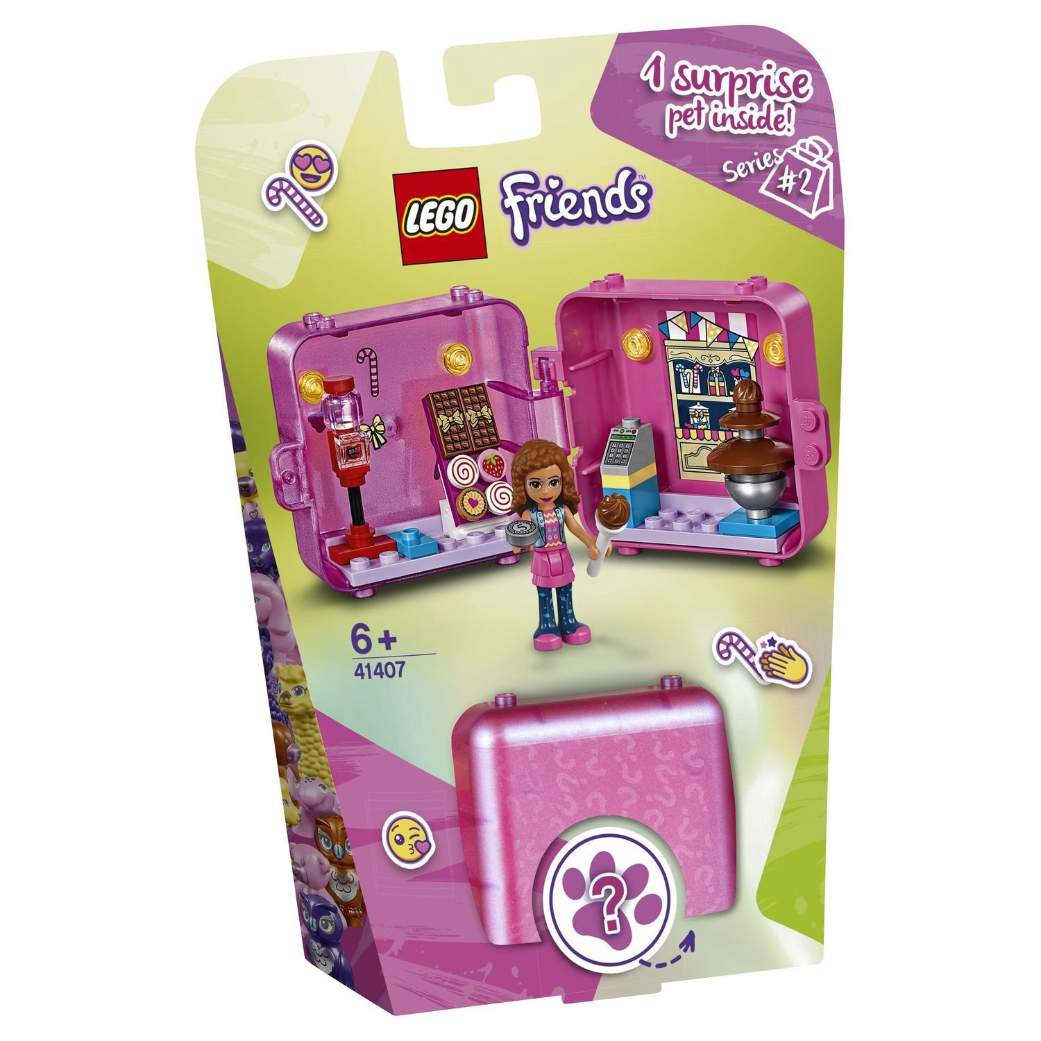 Конструктор Lego Игровая шкатулка Покупки Оливии Friends 41407 купить,NaN