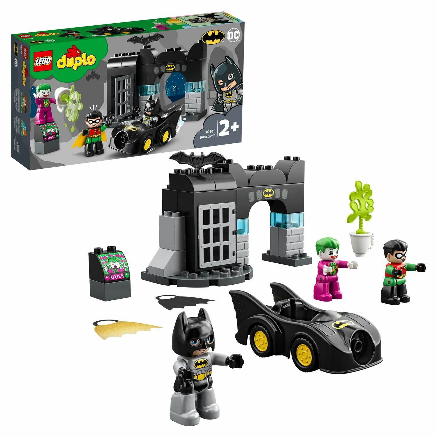 Конструктор Lego Бэтпещера Duplo 10919 купить,NaN