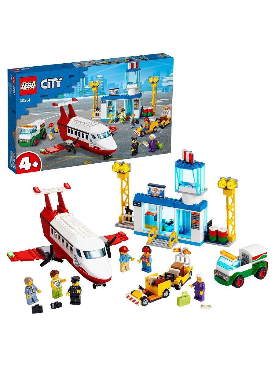 Конструктор Lego Городской аэропорт City 60261 купить,NaN