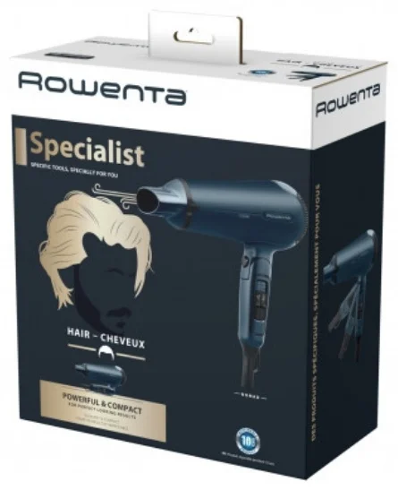 Фен Rowenta CV4753F1 синий