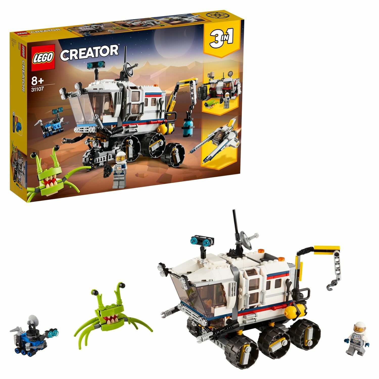 Конструктор Lego Исследовательский планетоход Creator 31107 купить,NaN