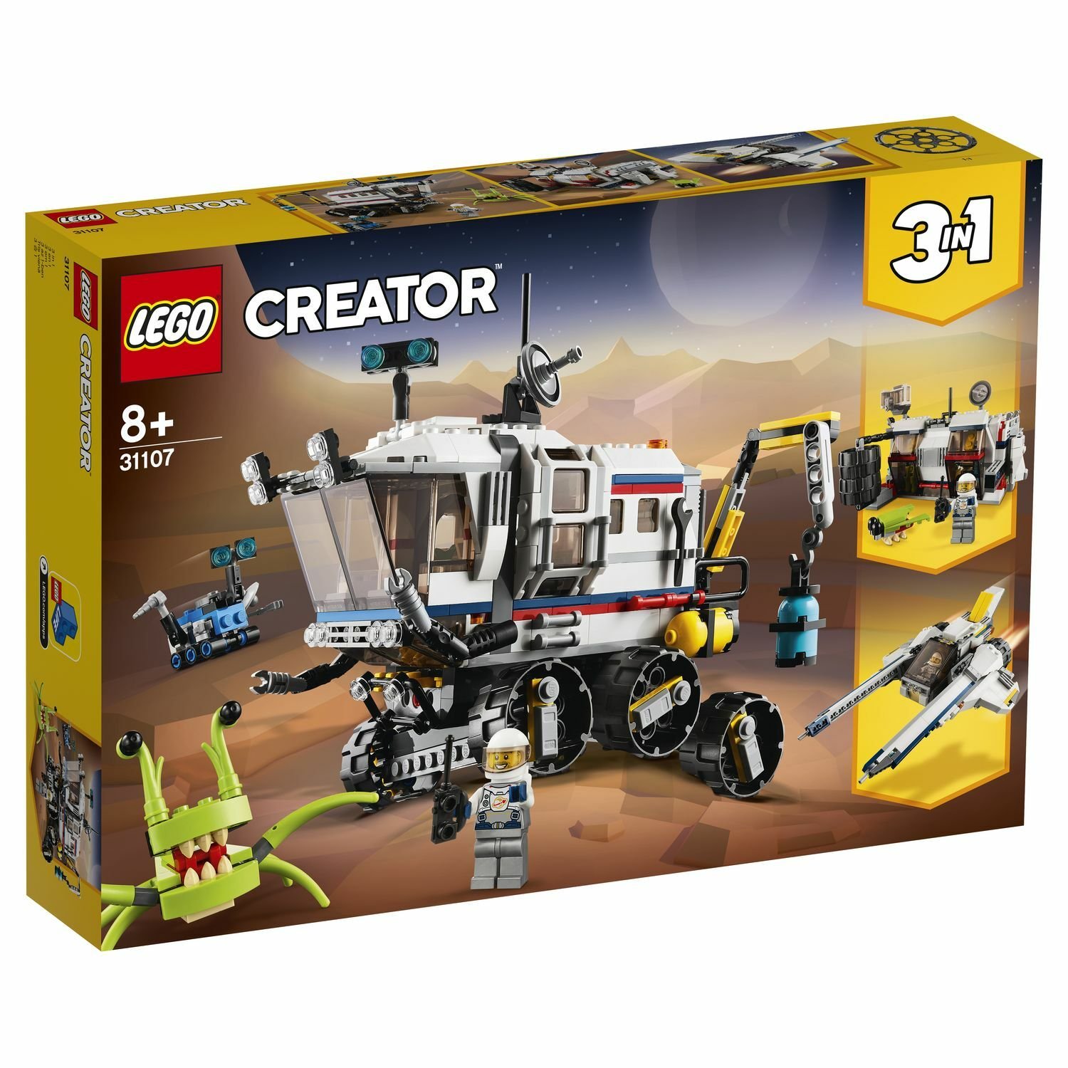 Конструктор Lego Исследовательский планетоход Creator 31107 купить,NaN