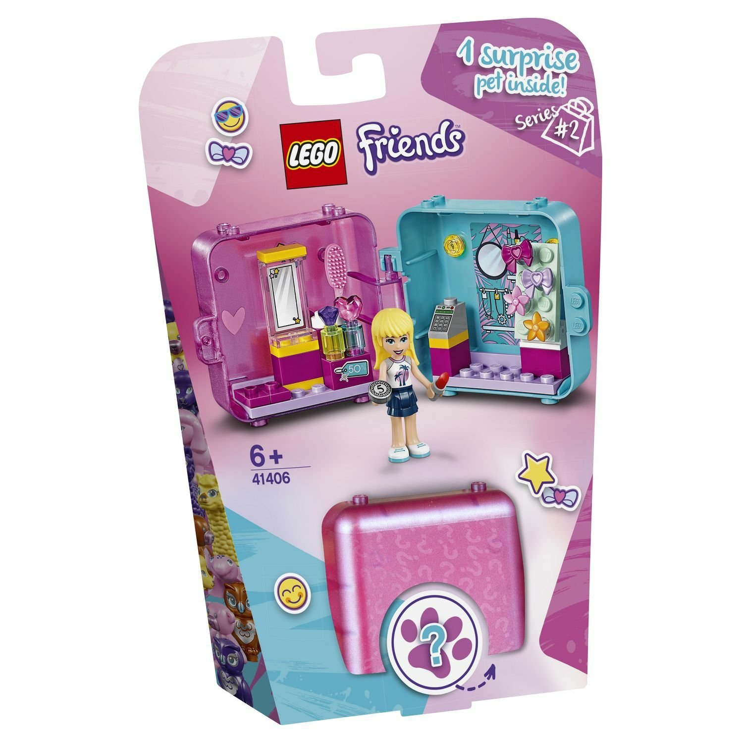 Конструктор Lego Игровая шкатулка Покупки Стефани Friends 41406 купить,NaN