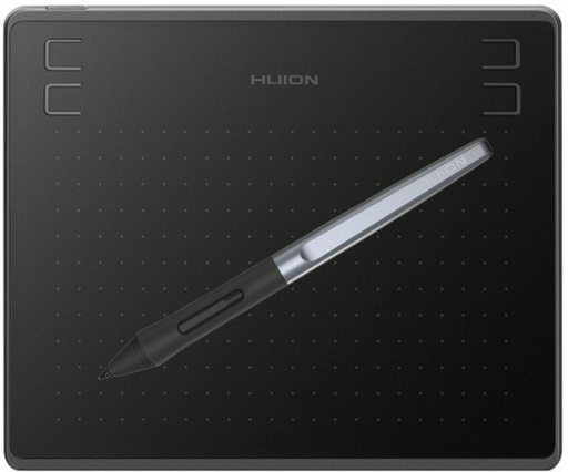 Графический планшет Huion HS64 + перчатка черный