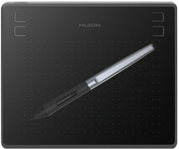 Графический планшет Huion HS64 + перчатка черный