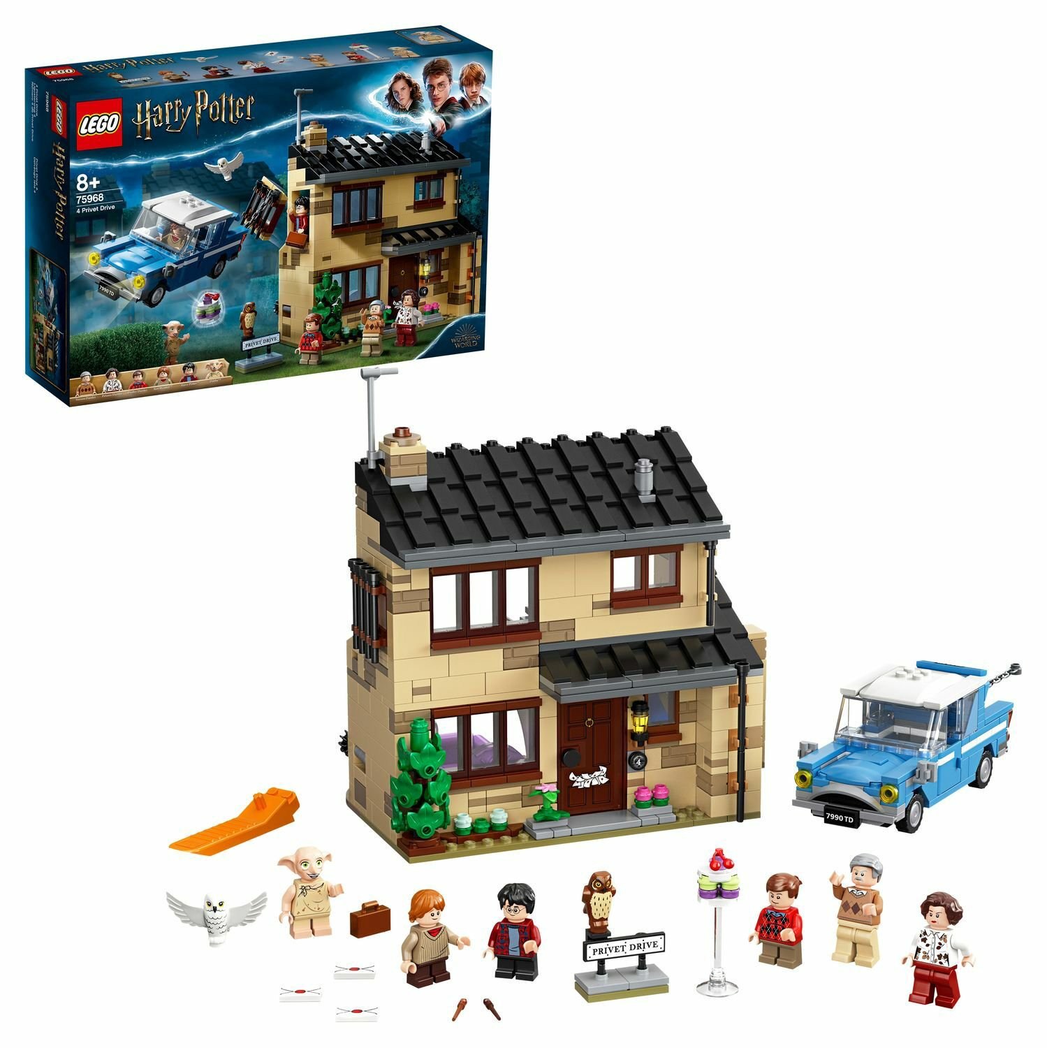 Конструктор Lego Тисовая улица дом 4 Harry Potter 75968 купить,56463