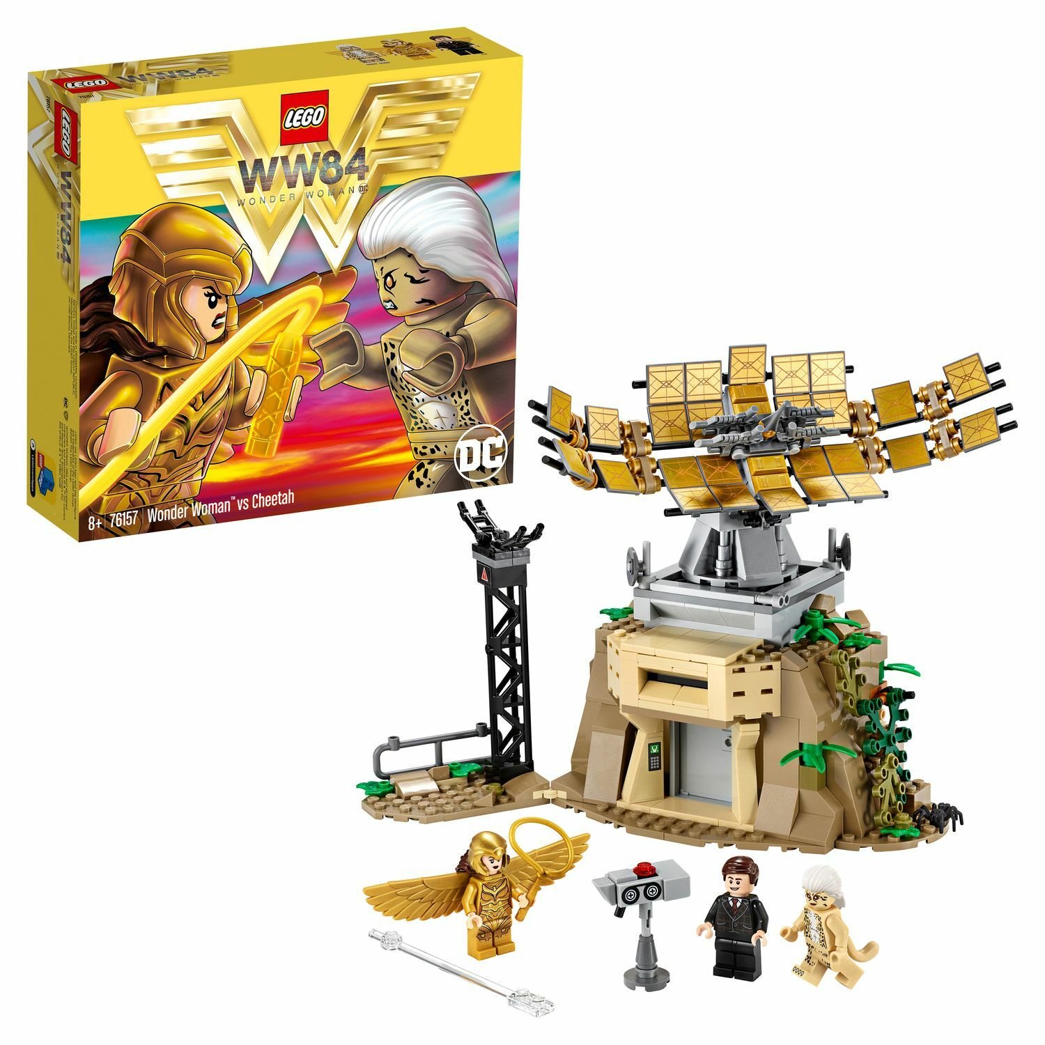 Конструктор Lego Чудо-женщина против Гепарды Super Heroes 76157 купить,NaN