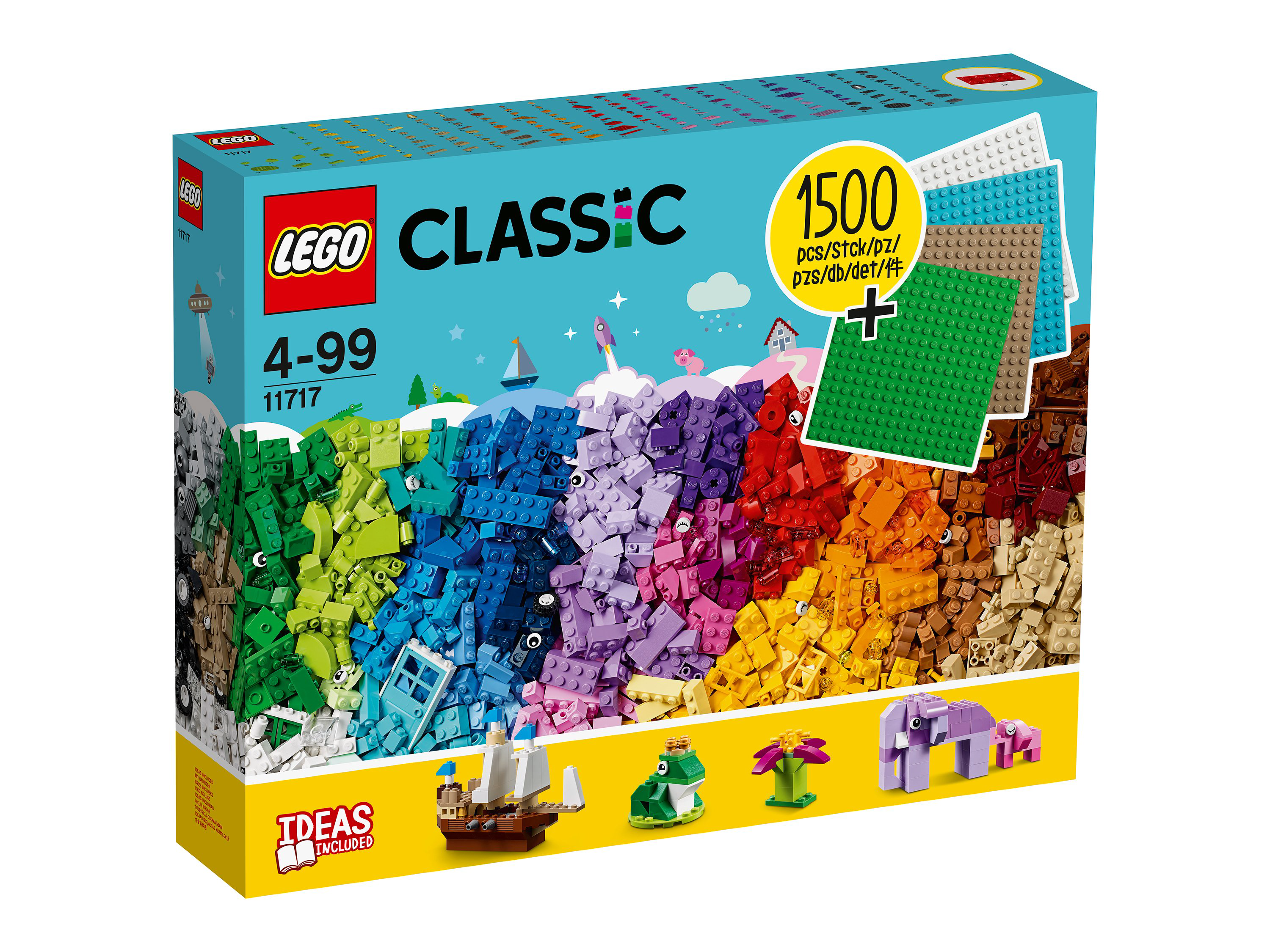 Конструктор Lego Кубики, кубики,пластины! Classic 11717 купить,NaN