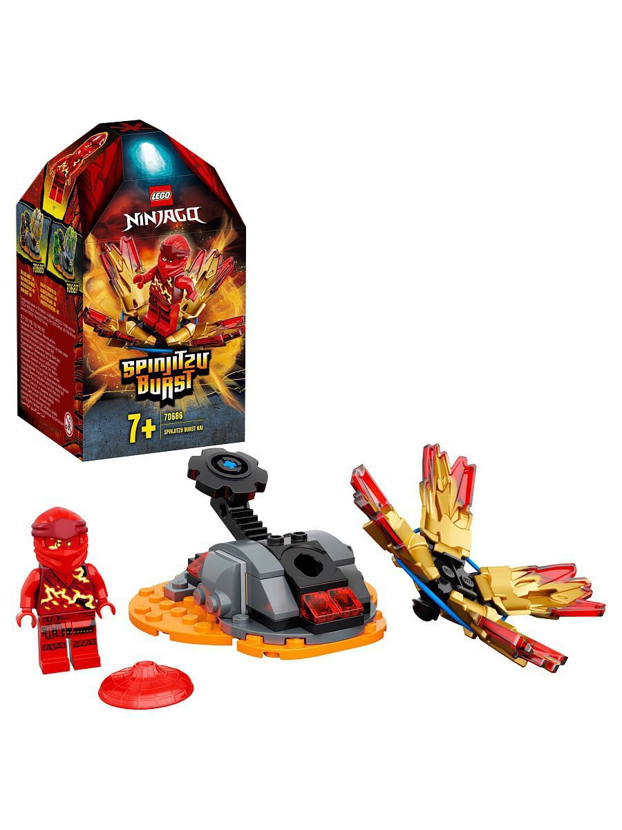 Конструктор Lego Шквал Кружитцу Кай Ninjago 70686 купить,NaN
