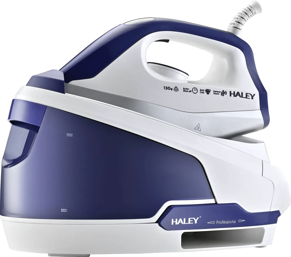 Утюг Haley HY-2080 бело-фиолетовый