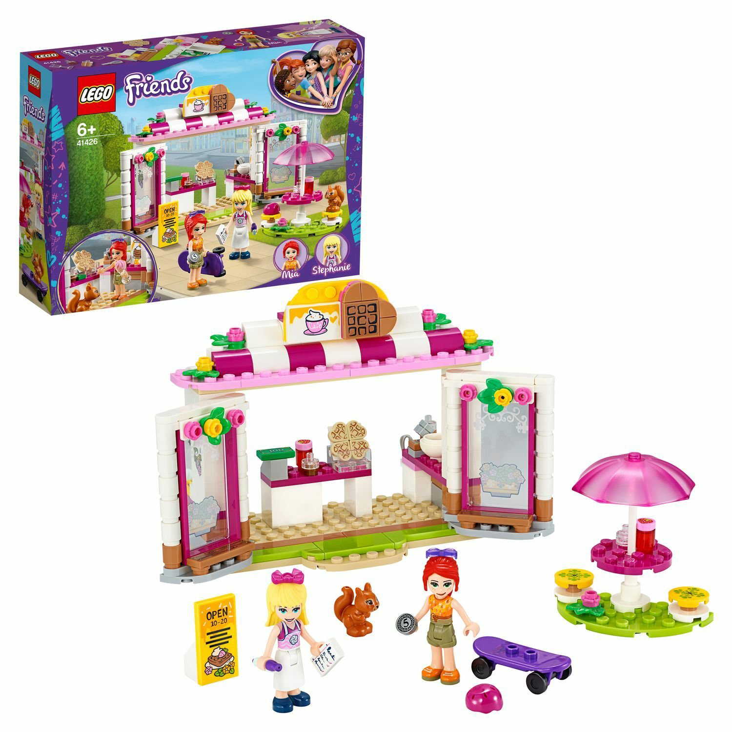 Конструктор Lego Кафе в парке Хартлейк Сити Friends 41426 купить,NaN
