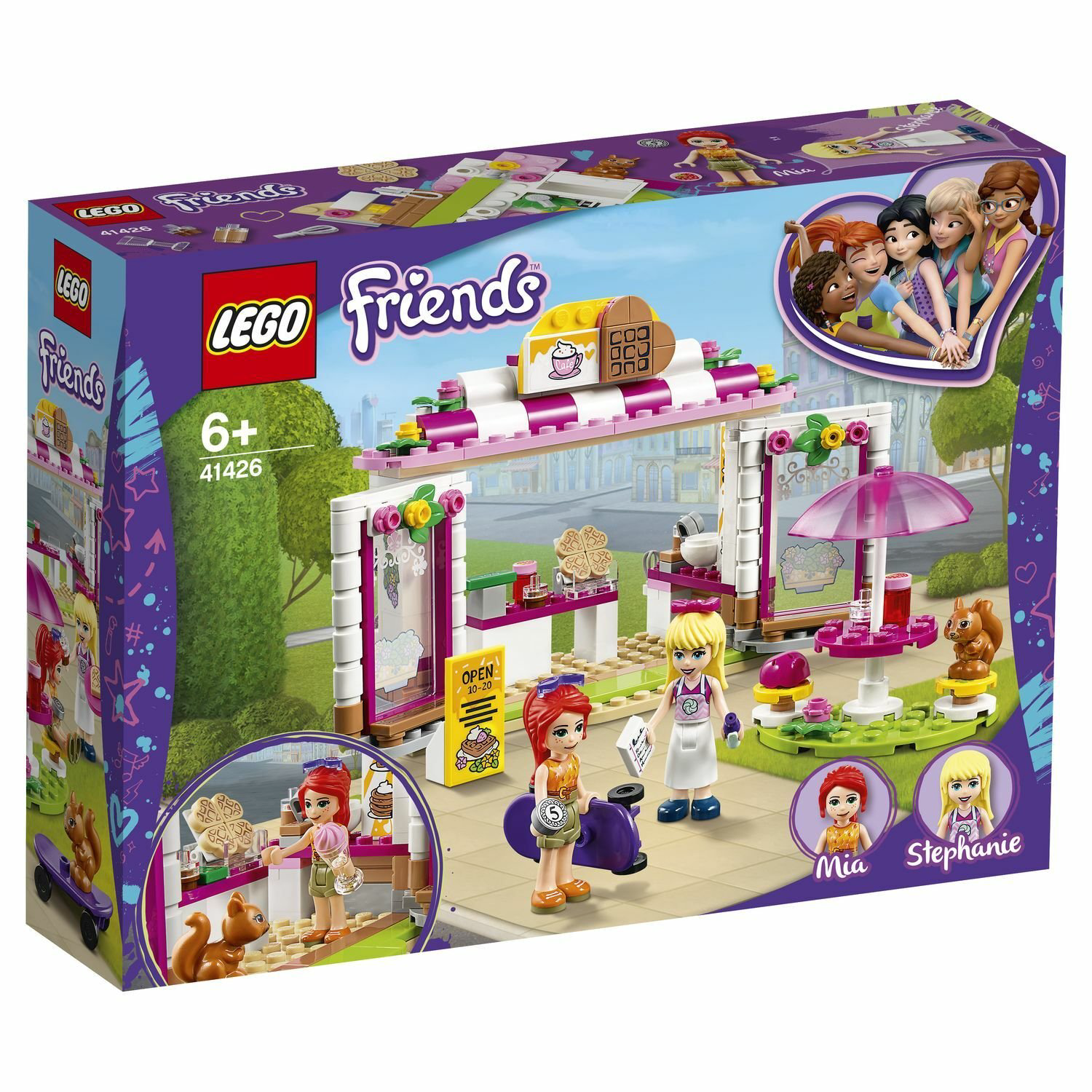 Конструктор Lego Кафе в парке Хартлейк Сити Friends 41426 купить,NaN