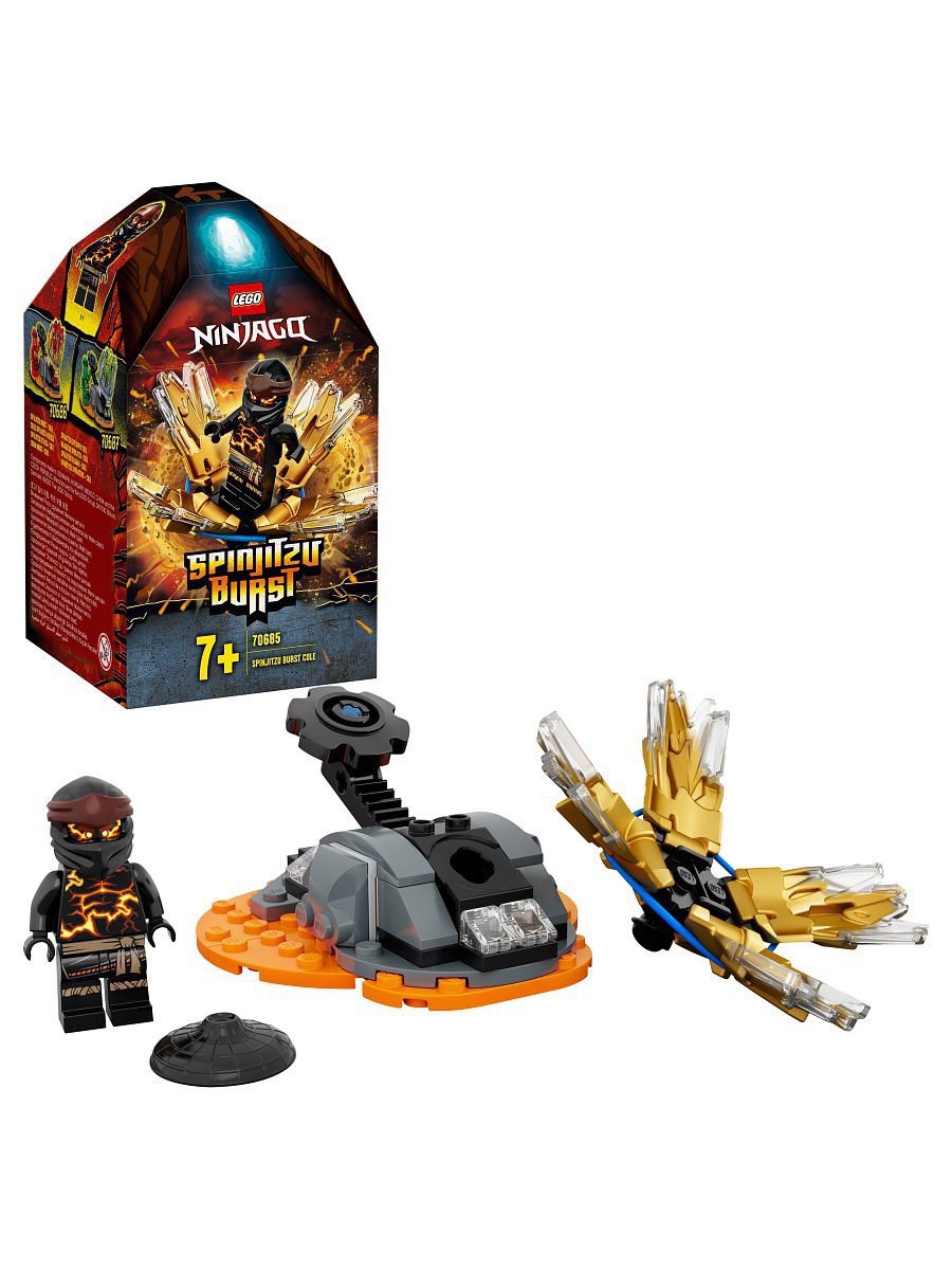 Конструктор Lego Шквал Кружитцу Коул Ninjago 70685 купить,NaN