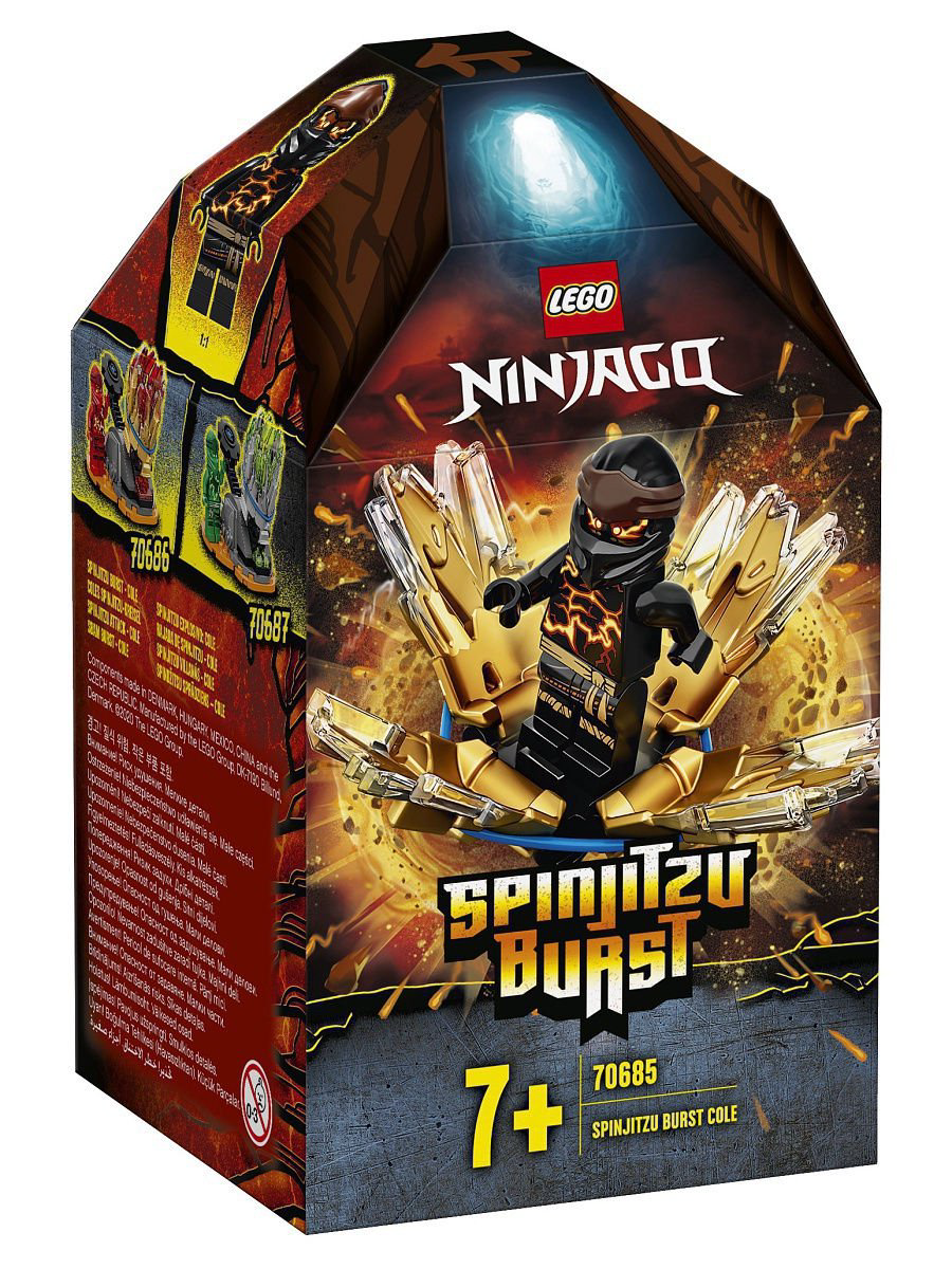 Конструктор Lego Шквал Кружитцу Коул Ninjago 70685 купить,NaN