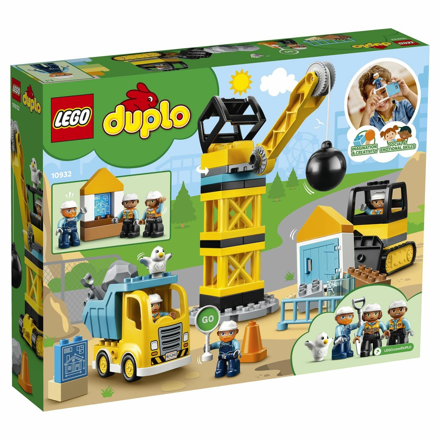 Конструктор Lego Шаровой таран Duplo 10932 купить,NaN