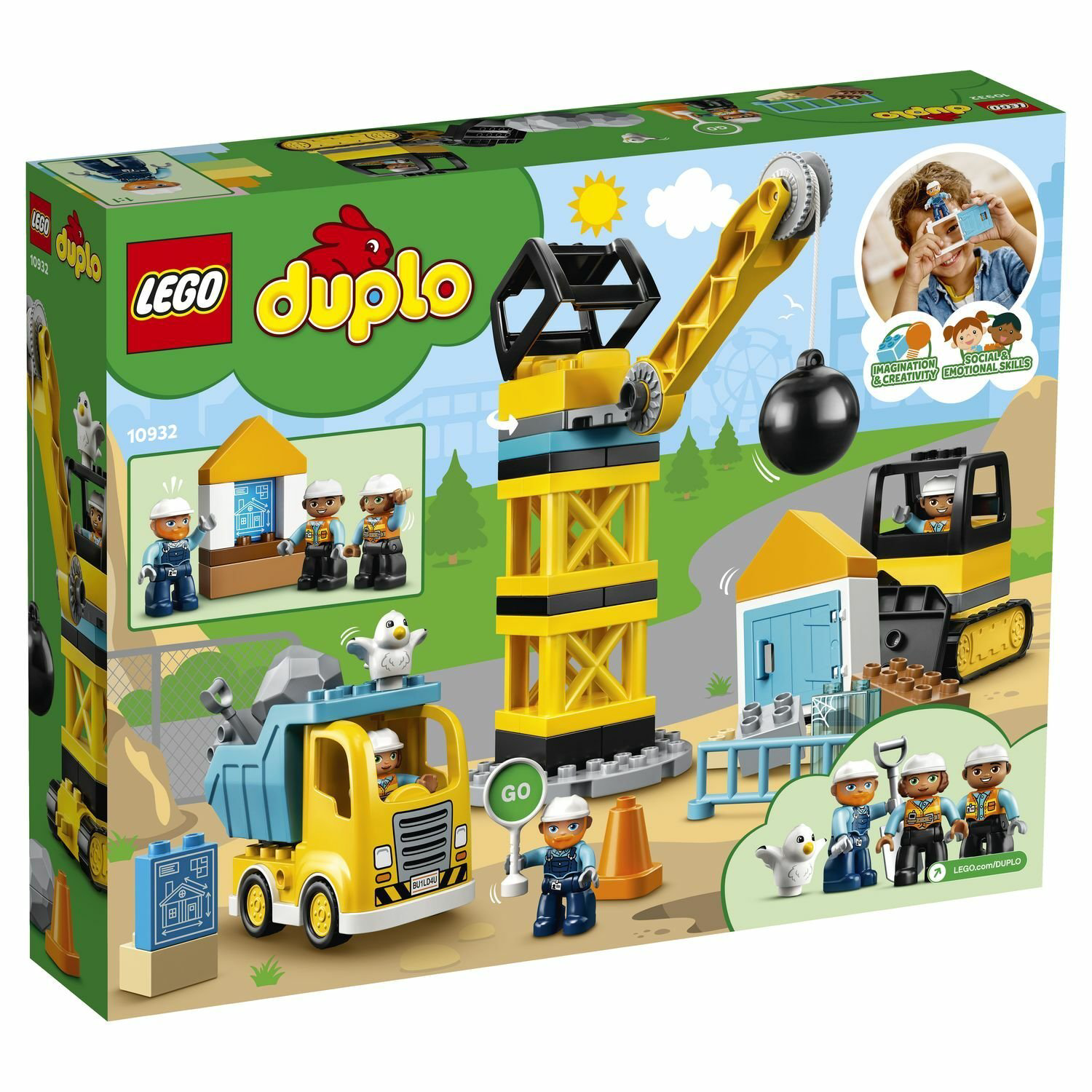 Конструктор Lego Шаровой таран Duplo 10932 купить,NaN