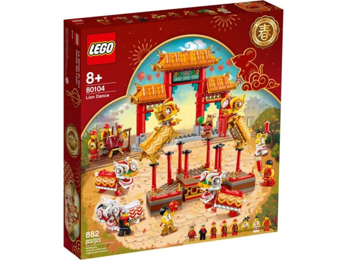 Конструктор Lego Танец льва Chinese Festivals 80104 купить,NaN