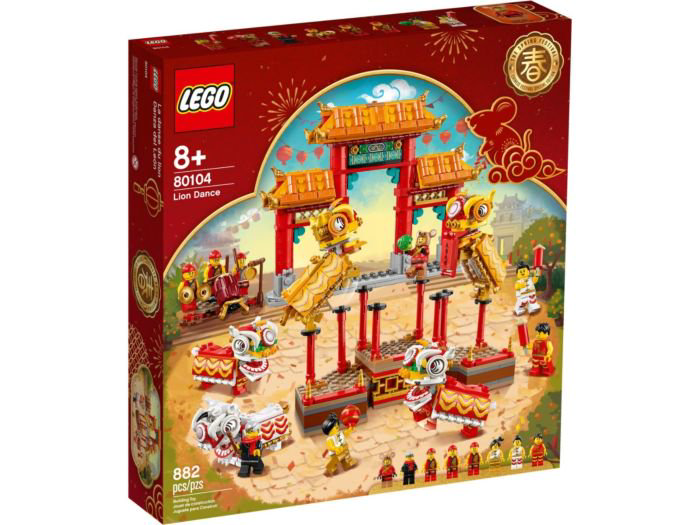 Конструктор Lego Танец льва Chinese Festivals 80104 купить,NaN