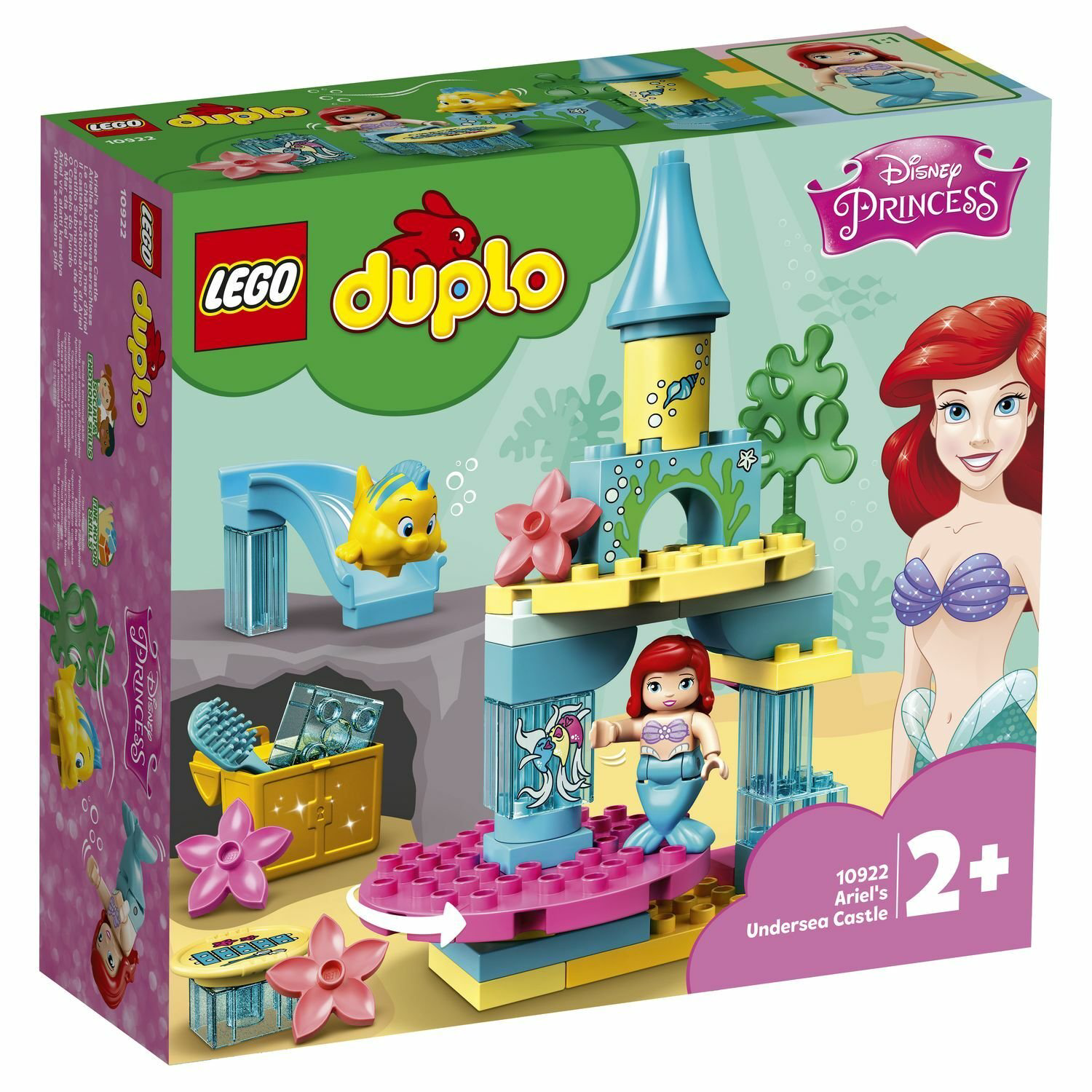 Конструктор Lego Подводный замок Ариэль Duplo 10922 купить,NaN