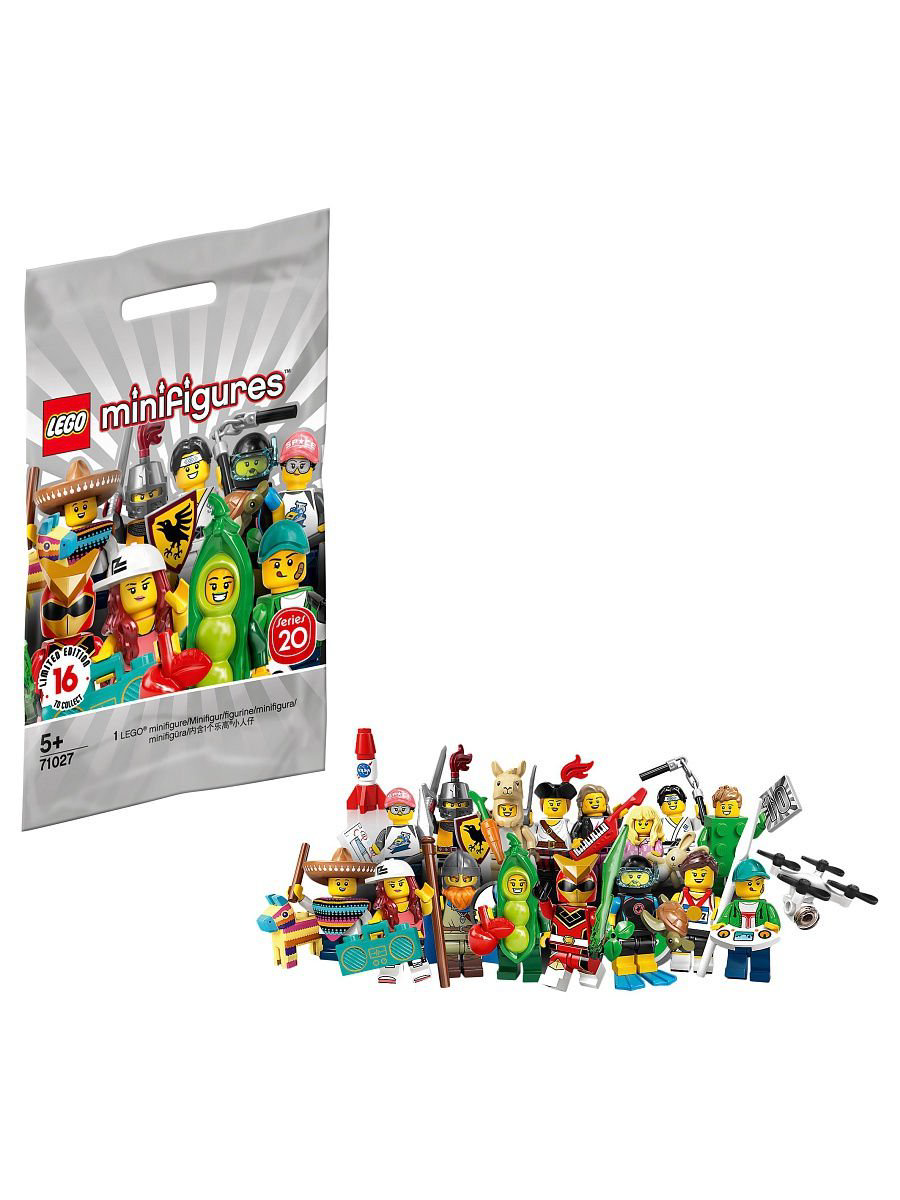 Минифигурки Lego Серия 20 Minifigures 71027 купить,NaN